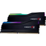 G.Skill 64 GB DDR5-6000 Kit werkgeheugen Zwart, F5-6000J3636F32GX2-TZ5RK, Trident Z5 RGB, XMP
