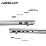 HP EliteBook 6 G1i AI (AD3Q1ET) 14"  laptop Zilver | Ultra 5 225U | Intel Graphics | 16 GB | 512 GB SSD