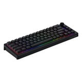 Hator Skyfall Wired RGB mechanisch gaming toetsenbord Zwart, US lay-out (QWERTY), HATOR Aurum Sterling, 65%, RGB, Double shot ABS, Hot-swap