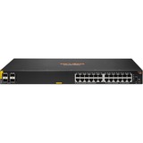 Hewlett Packard Enterprise Aruba CX 6000 24G CL4 PoE 4SFP switch 370 Watt PoE