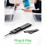 ICY BOX Spade Case 1806 M.2 NVMe externe behuizing Zwart