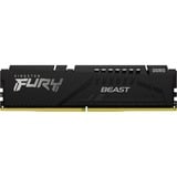 Kingston FURY Beast 8 GB DDR5-5200 (1x 8 GB) werkgeheugen Zwart, KF552C40BB-8, XMP 3.0