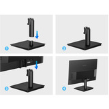 Koorui E2411H 23.8" monitor Zwart, 120 Hz, HDMI, VGA, AMD Free-Sync