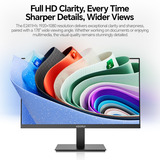 Koorui E2411H 23.8" monitor Zwart, 120 Hz, HDMI, VGA, AMD Free-Sync