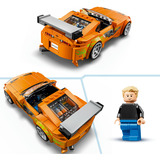 LEGO Speed Champions - The Fast and The Furious Toyota Supra MK4 Constructiespeelgoed 77260