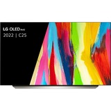 LG OLED55C25LB 55" Ultra HD oled-tv beige, 4x HDMI, 3x USB, Optisch, CI+, Bluetooth, LAN, WLAN, HDR, Dolby Vision