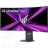 LG UltraGear 45GX950A 44.5" 4K UHD UltraWide gaming monitor Donkergrijs, 330 Hz / 165 Hz, HDMI, DisplayPort, USB-C, AMD FreeSync