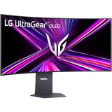 LG UltraGear 45GX950A 44.5" 4K UHD UltraWide gaming monitor Donkergrijs, 330 Hz / 165 Hz, HDMI, DisplayPort, USB-C, AMD FreeSync