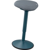 Leitz Ergo Wiebelkruk met Gasveer (57 - 82 cm) stoel Donkergrijs