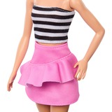 Mattel Barbie Fashionistas #213 - Striped top, pink skirt and sunglasses Pop 65e verjaardag