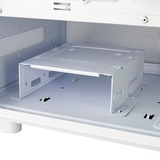 SilverStone Lucid 04 mini tower behuizing Wit | 2x USB-A | 1x USB-C | RGB | Tempered Glass