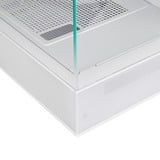 SilverStone Lucid 04 mini tower behuizing Wit | 2x USB-A | 1x USB-C | RGB | Tempered Glass