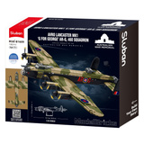 Sluban ModelBricks - Lancaster Bomber Constructiespeelgoed Schaal 1:44