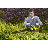 Stanley Borstelloze 18V V20, 55 cm heggenschaar Zwart/geel, Accu en oplader niet inbegrepen