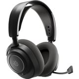 SteelSeries Arctis Nova 7X Wireless Gen 2 over-ear gaming headset Zwart, Pc, Xbox One, PlayStation 4, PlayStation 5, Xbox Series X|S, 2.4 GHz / Bluetooth