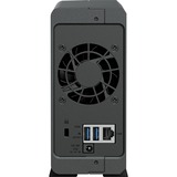 Synology DiskStation DS124 incl. 1x WD Red Plus 4 TB harde schijf nas Zwart, USB-A 3.2 (5 Gbit/s)