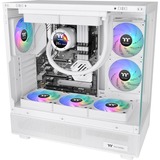 Thermaltake CT140 EX ARGB Sync PC Cooling Fan - White (3-Fan Pack) case fan Wit, 4-pin PWM