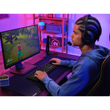 Trust GXT 864 Cada Compact mechanisch TKL-gamingtoetsenbord, gaming toetsenbord Zwart, US lay-out, Huano Brown, RGB