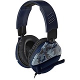 Turtle Beach Recon 70 over-ear gaming headset Camouflage kleur/blauw, 3.5 mm Jack Plug