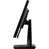 ViewSonic Frameless Touch monitor met 10-punts PCAP 24" Zwart, 1x DisplayPort, 1x HDMI, 1x VGA, 2x USB-A