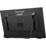 ViewSonic Frameless Touch monitor met 10-punts PCAP 24" Zwart, 1x DisplayPort, 1x HDMI, 1x VGA, 2x USB-A