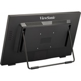 ViewSonic Frameless Touch monitor met 10-punts PCAP 24" Zwart, 1x DisplayPort, 1x HDMI, 1x VGA, 2x USB-A