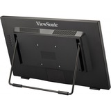 ViewSonic Frameless Touch monitor met 10-punts PCAP 24" Zwart, 1x DisplayPort, 1x HDMI, 1x VGA, 2x USB-A