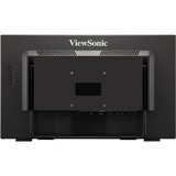 ViewSonic Frameless Touch monitor met 10-punts PCAP 24" Zwart, 1x DisplayPort, 1x HDMI, 1x VGA, 2x USB-A