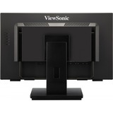 ViewSonic Frameless Touch monitor met 10-punts PCAP 24" Zwart, 1x DisplayPort, 1x HDMI, 1x VGA, 2x USB-A