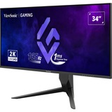 ViewSonic VX3480-2K-PRO 34" UltraWide gaming monitor Zwart, 2x HDMI, 1x DisplayPort | HDR10 | 165 Hz