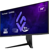 ViewSonic VX3480-2K-PRO 34" UltraWide gaming monitor Zwart, 2x HDMI, 1x DisplayPort | HDR10 | 165 Hz