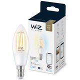 WiZ Filament doorzichtig C35 E14 led-lamp Wifi + Bluetooth protocol