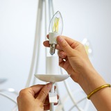 WiZ Filament doorzichtig C35 E14 led-lamp Wifi + Bluetooth protocol