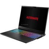 ALTERNATE Thunderstorm 16” - Ultra 9 - RTX 5080  gaming laptop Zwart | Core Ultra 9 275HX | RTX 5080 | 96 GB | 2x 4 TB SSD