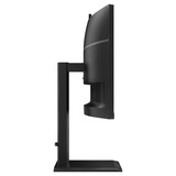 AOC CU34E4CW 34" Curved UltraWide monitor Zwart, HDMI, DisplayPort, Audio, LAN, USB-C, Webcam