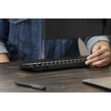 ASUS ProArt Keyboard KD300 Zwart, US lay-out (QWERTY), ASUS RX Red, 65%, 65%, RGB, 2.4 GHz / Bluetooth / USB