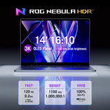 ASUS ROG Zephyrus G14 GU405AR-SY006W 14"  gaming laptop Grijs | Core Ultra 9 386H | RTX 5070 Ti | 32 GB | 1 TB SSD