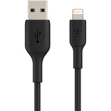 Belkin BOOST CHARGE Lightning/USB-A kabel Zwart, 15 centimeter, CAA001bt0MWH