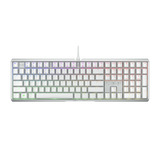CHERRY XTRFY MX 3.1, gaming toetsenbord Wit, US lay-out, Cherry MX2A Red, RGB, ABS keycap