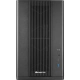 Chieftec BX-MESH mini tower behuizing Zwart | 1x USB-A | 1x USB-C | Tempered Glass