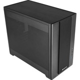 Chieftec BX-MESH mini tower behuizing Zwart | 1x USB-A | 1x USB-C | Tempered Glass