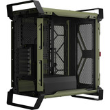 Corsair WARTHOG Airflow midi tower behuizing Olijfgroen | 2x USB-A | 1x USB-C | Tempered Glass