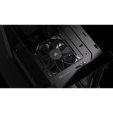 Corsair WARTHOG Airflow midi tower behuizing Olijfgroen | 2x USB-A | 1x USB-C | Tempered Glass