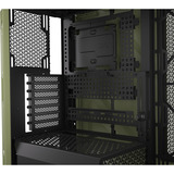 Corsair WARTHOG Airflow midi tower behuizing Olijfgroen | 2x USB-A | 1x USB-C | Tempered Glass