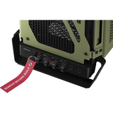 Corsair WARTHOG Airflow midi tower behuizing Olijfgroen | 2x USB-A | 1x USB-C | Tempered Glass