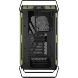 Corsair WARTHOG Airflow midi tower behuizing Olijfgroen | 2x USB-A | 1x USB-C | Tempered Glass