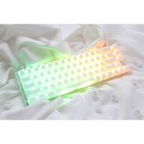 Ducky One 3 SF Aura White RGB mechanisch toetsenbord Wit, US lay-out (QWERTY), Cherry MX Brown, 65%, ABS Double Shot, hot swap