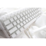 Ducky One 3 SF Aura White RGB mechanisch toetsenbord Wit, US lay-out (QWERTY), Cherry MX Brown, 65%, ABS Double Shot, hot swap