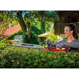 EINHELL Professional accu heggenschaar GP-CH 18/50 Li BL-Solo Rood/zwart, Accu en oplader niet inbegrepen