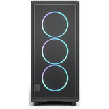 Fractal Design Epoch RGB midi tower behuizing Zwart | 2x USB-A | 1x USB-C | RGB | Tempered Glass